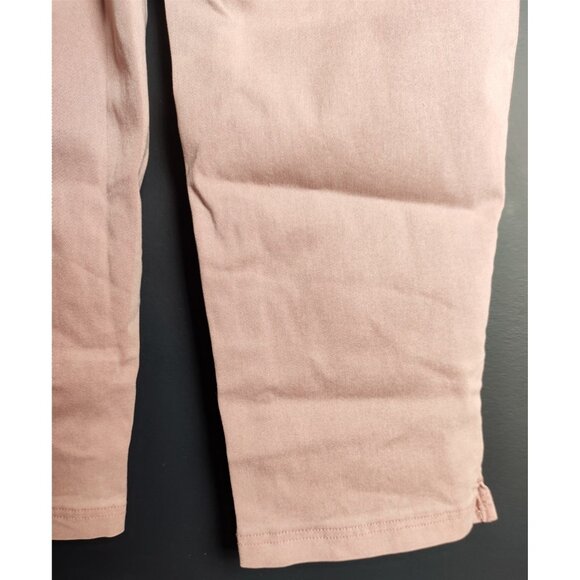 UP! Pink Pull On Crop Pants NWT Women’s Stretch Comfort Casual Trousers - Picture 8 of 8